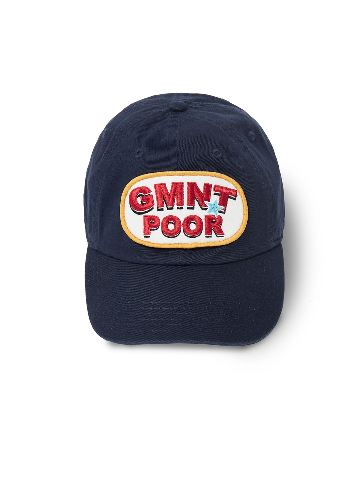 가먼츠팹(GARMENTS FAB) GMNT Poor Wappen Ballcap (NAVY)