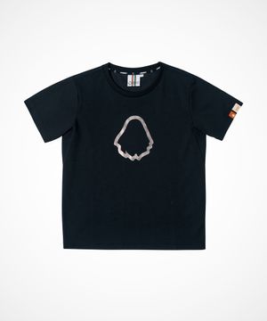 쿨테크 호일프린트 반팔티 [매트블랙]