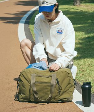 멀티 패커블 보스턴백 올리브