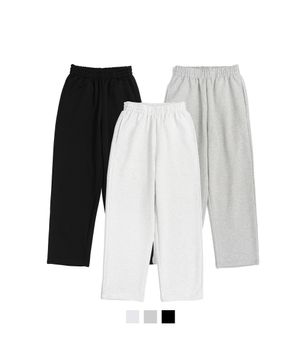 [2PACK] BECANVAS STRAIGHT SEWATPANTS - 3COLOR