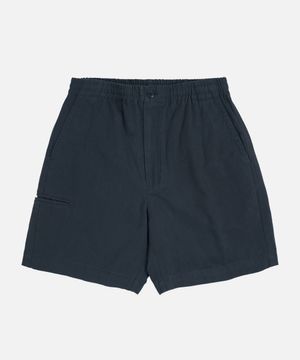 WASHED OFFICER CHINO SHORTS _ BLACK