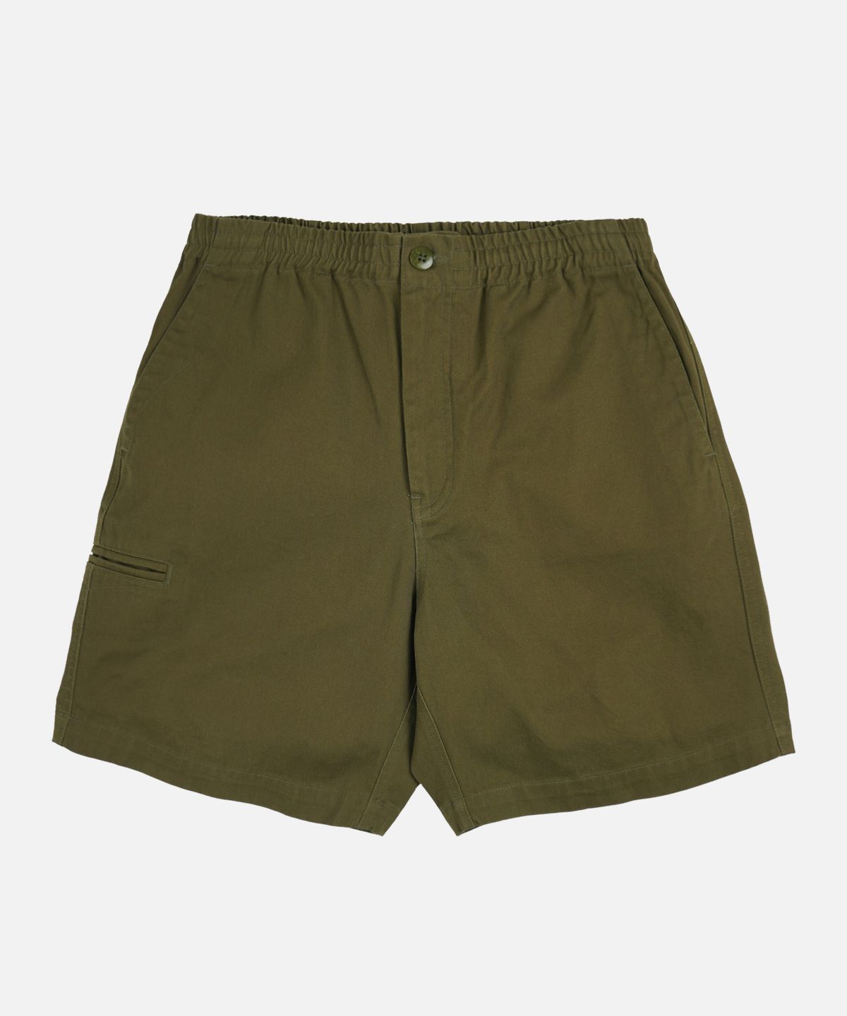 프리즘웍스(FRIZMWORKS) WASHED OFFICER CHINO SHORTS _ OLIVE