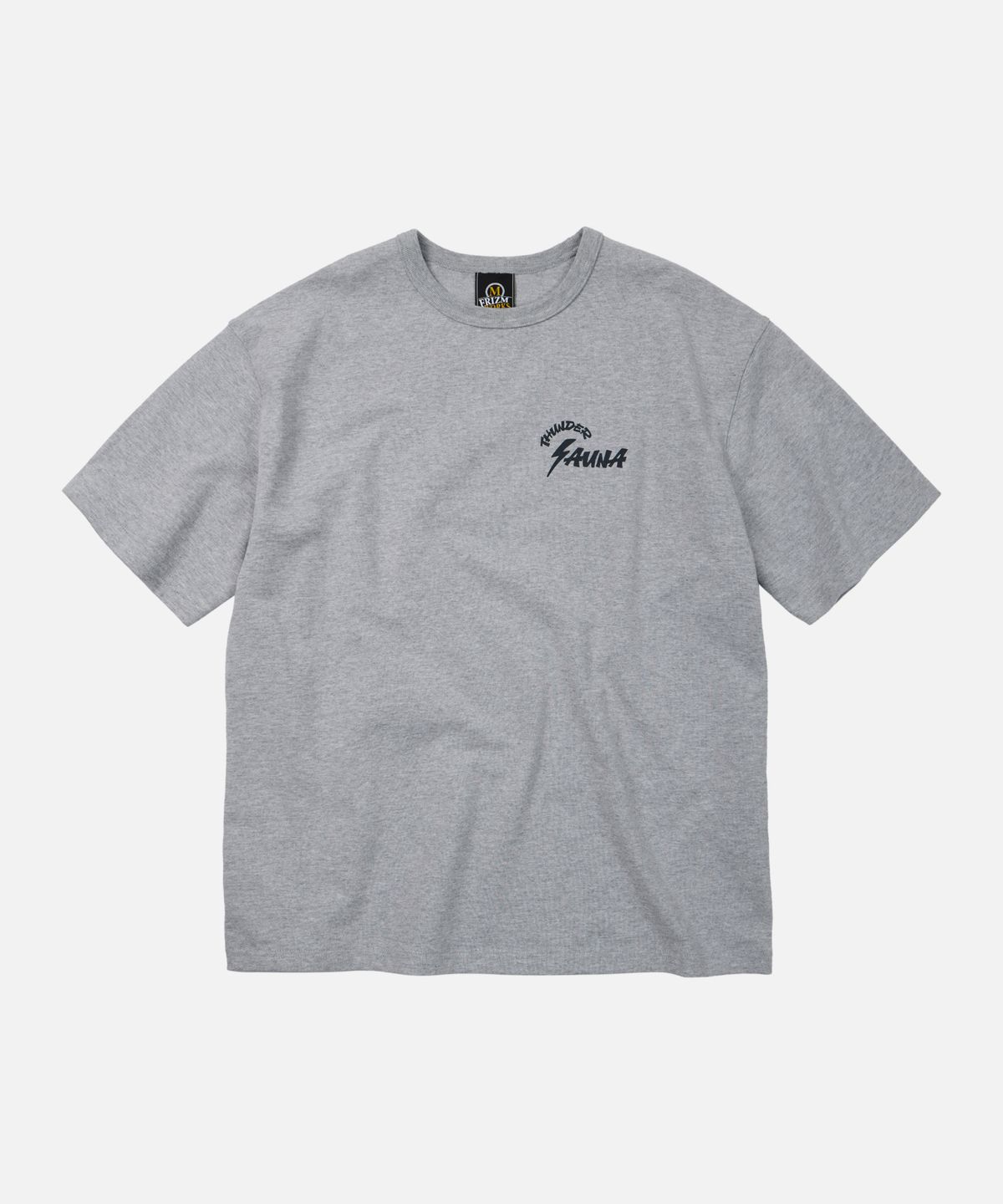 프리즘웍스(FRIZMWORKS) THUNDER SAUNA LOGO TEE _ GRAY