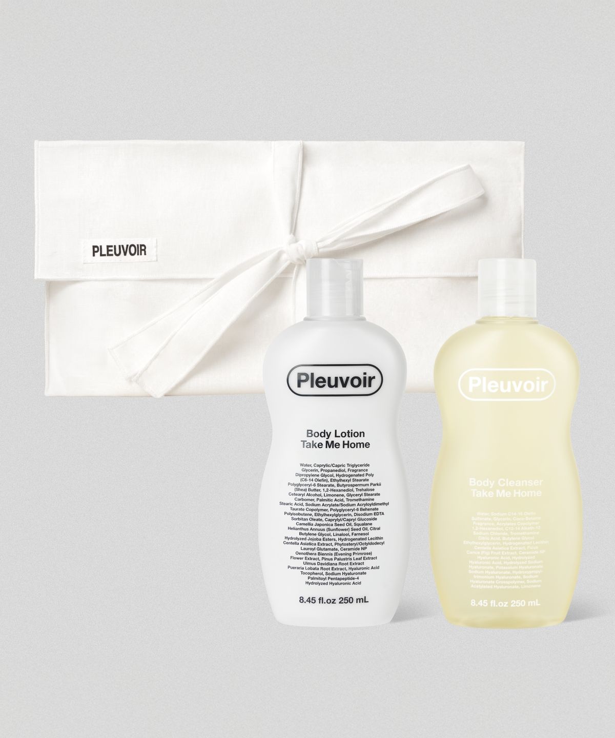 플르부아(PLEUVOIR) [추석 선물 세트]더 화이트 컬렉션 바디케어 세트 250mL (3종 중 택1)