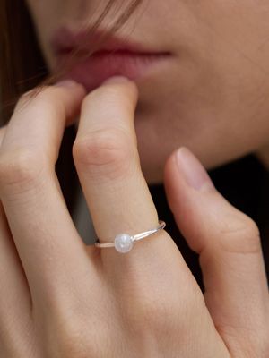 [실버925] 버블 듀 구트 오픈 반지