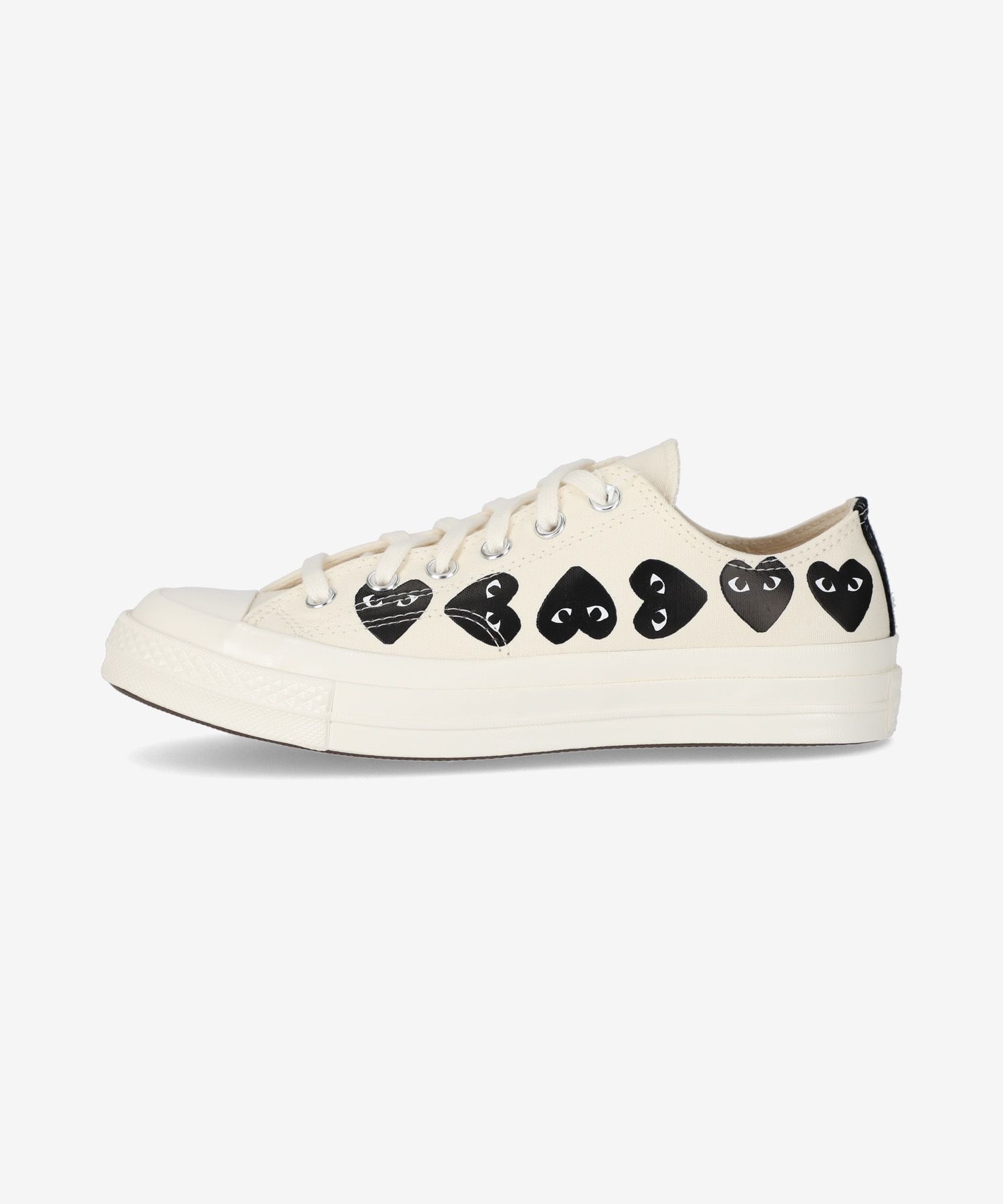 MUSINSA | COMME DES GARCONS PLAY Multi Heart Low-top Sneakers