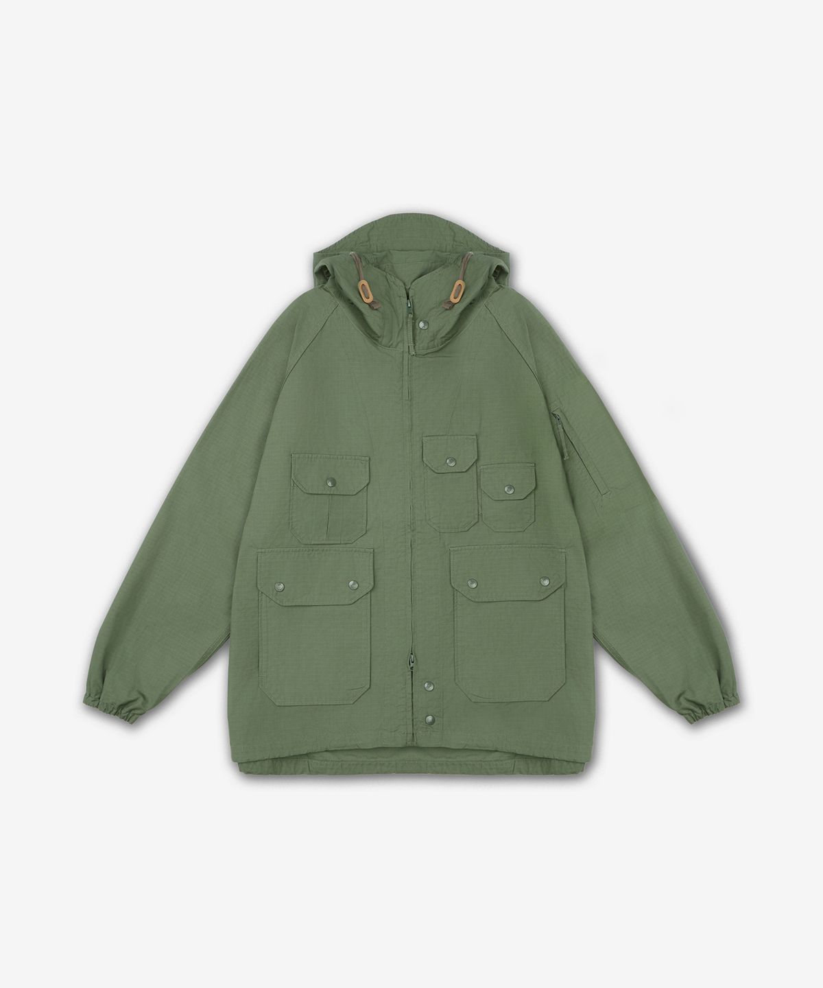 엔지니어드가먼츠(ENGINEERED GARMENTS) 아틀란틱 파카 - 올리브 / QT110CT010