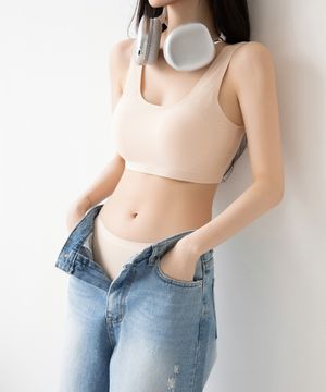 냉감 에어홀 심리스 브라 87637