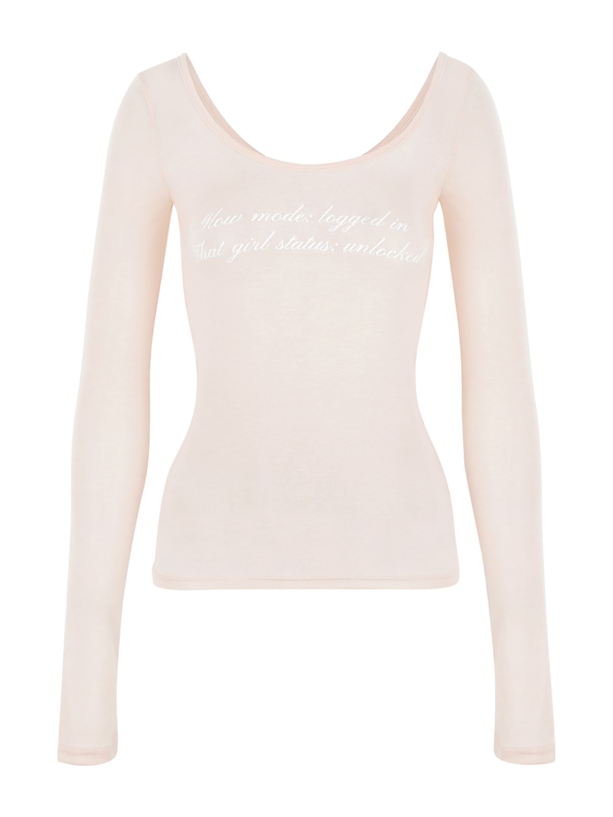 스웻스윗(SWEATSWEET) SOFT GLOW MODE TEE - PINK