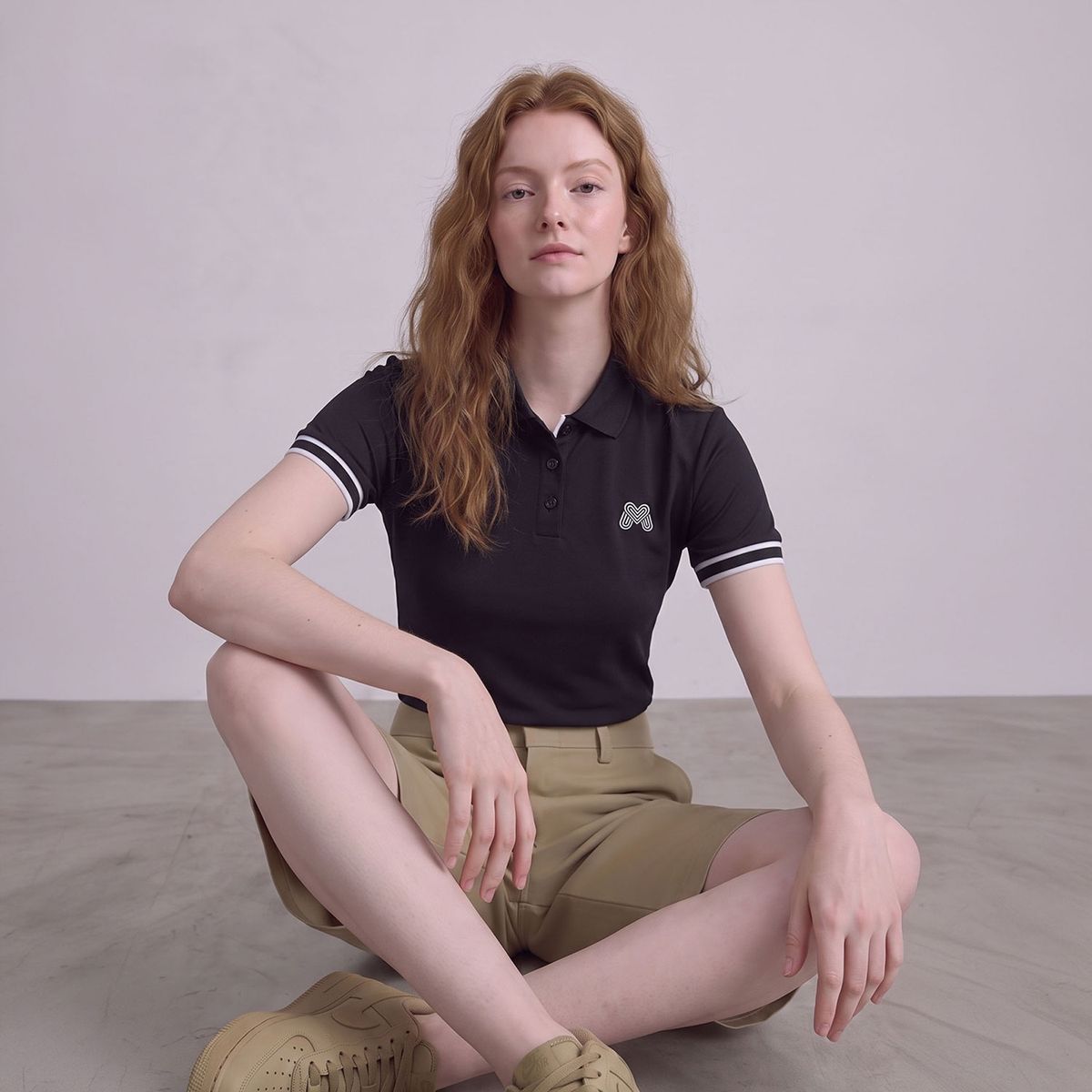 마틴골프(MARTINE GOLF) Cooling Half Sleeve T-shirts_BLACK