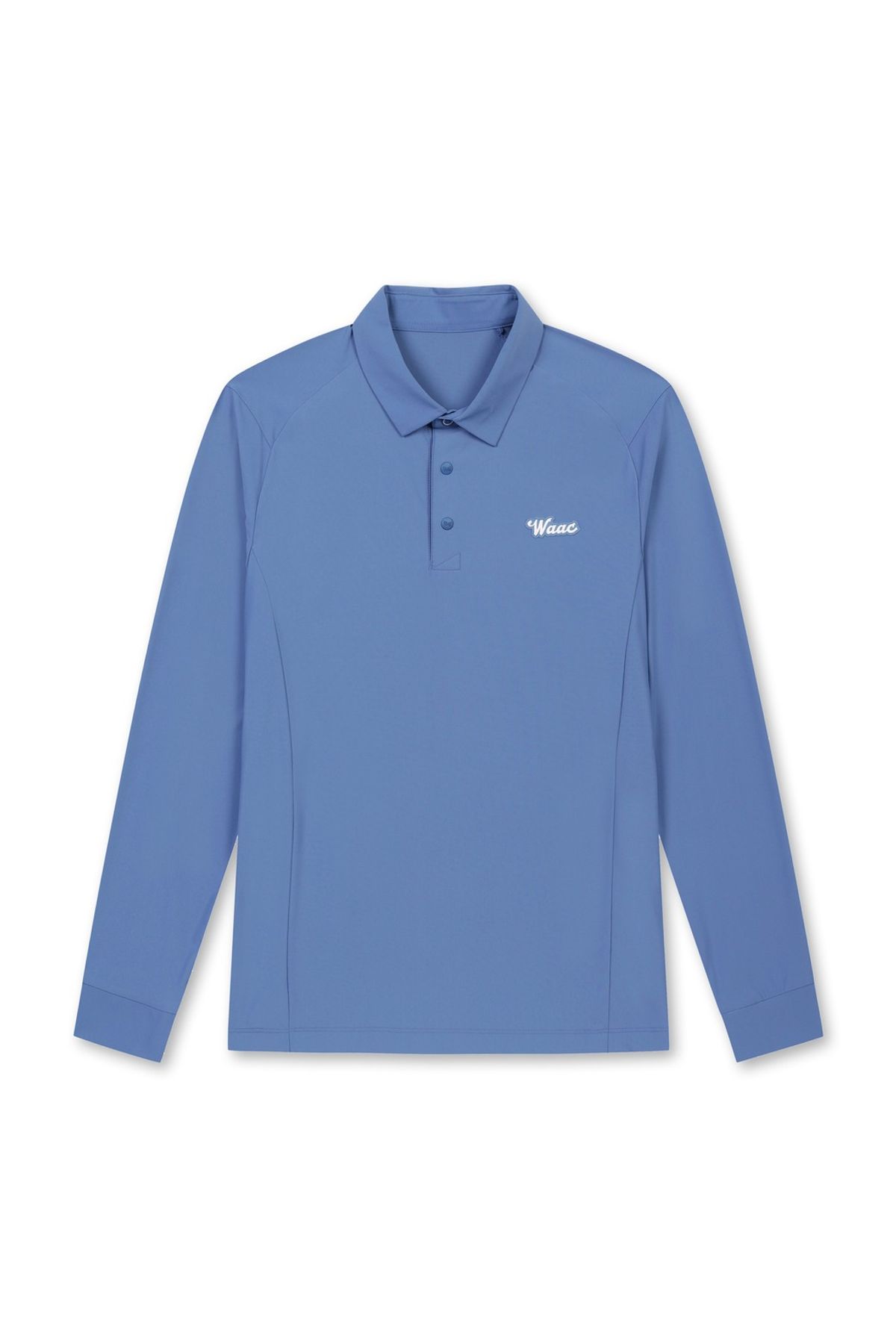 왁(WAAC) WAAC Men Logo Basic Cool LS Polo_WMTBM25203BUX