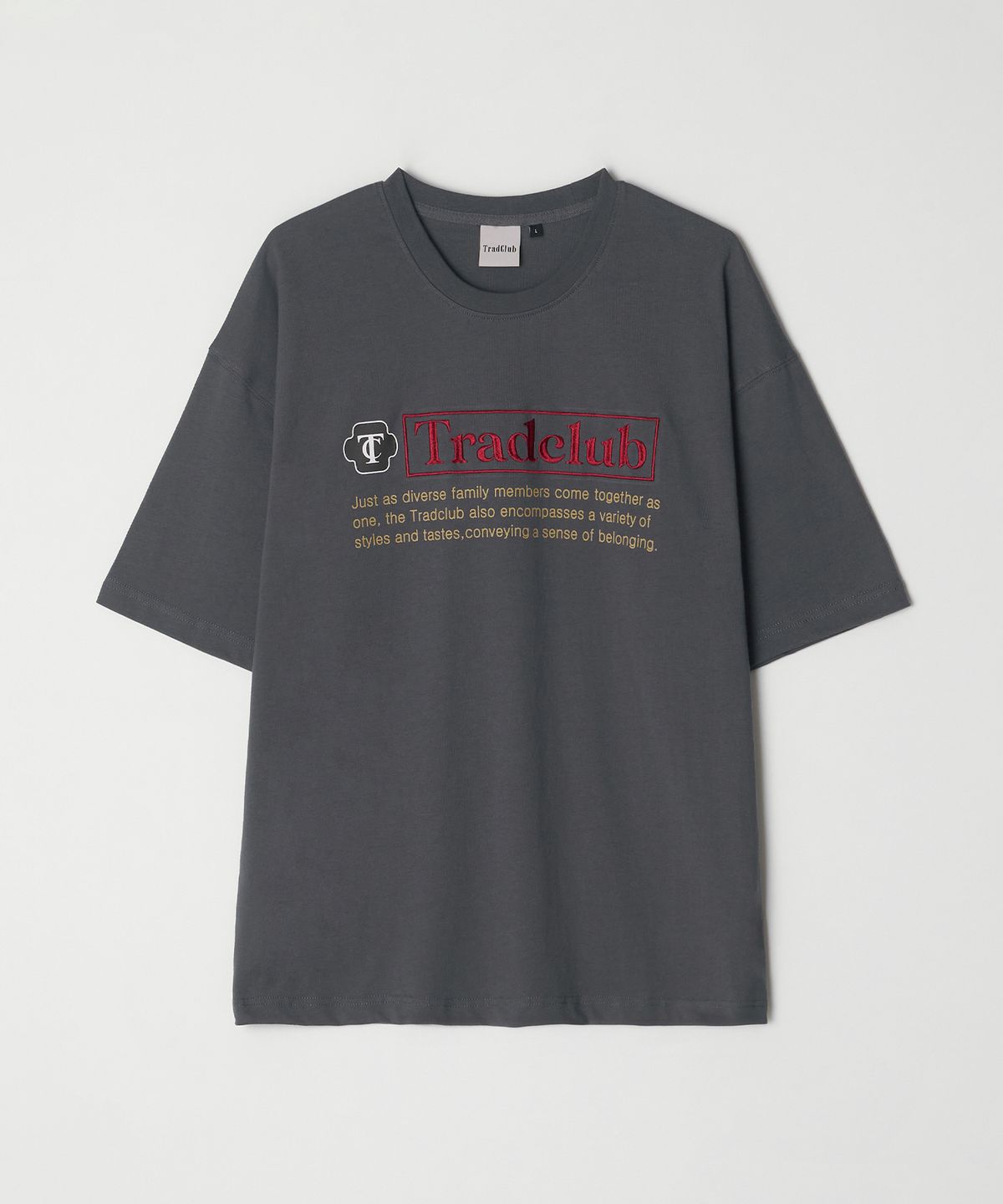 트래드클럽(TRADCLUB) TC클로버 레터링 반팔티 3컬러