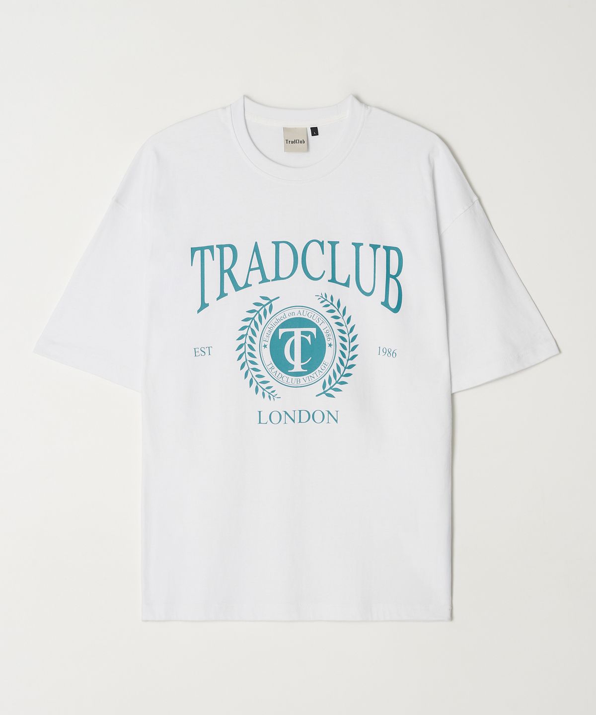 트래드클럽(TRADCLUB) 25 트래드클럽 어센틱 그래픽 반팔 티셔츠 화이트
