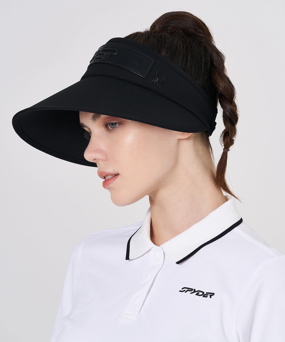 스파이더(SPYDER) 여성 썬바이저 SPKPANCA351WBLK