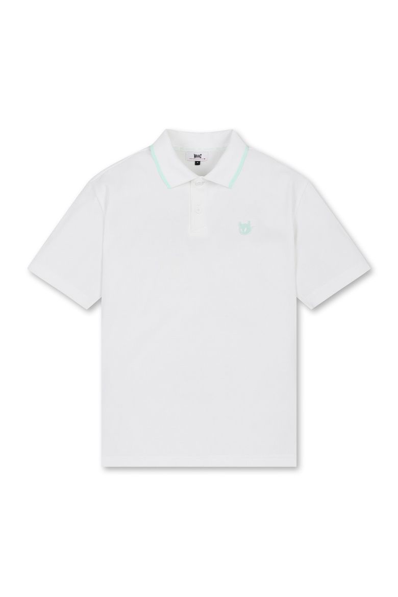 Men Color Block Pique Rib SS Polo_WMTCM25208WHX