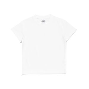 [KIDS] COTTON TOUCH FUNCTIONALITY ROUND SHORTSLEEVE (WHITE)