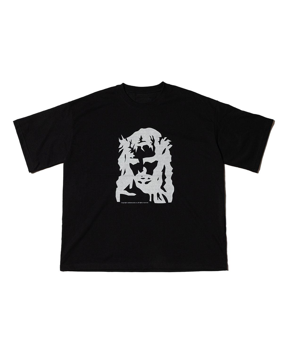 땡스메시아(THANKS MESSIA) ARCHIVE MESSIAH TSHIRT-BLACK