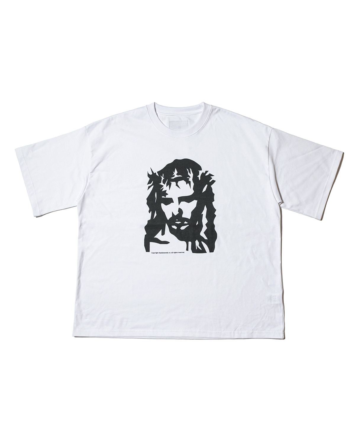 땡스메시아(THANKS MESSIA) ARCHIVE MESSIAH TSHIRT-WHITE