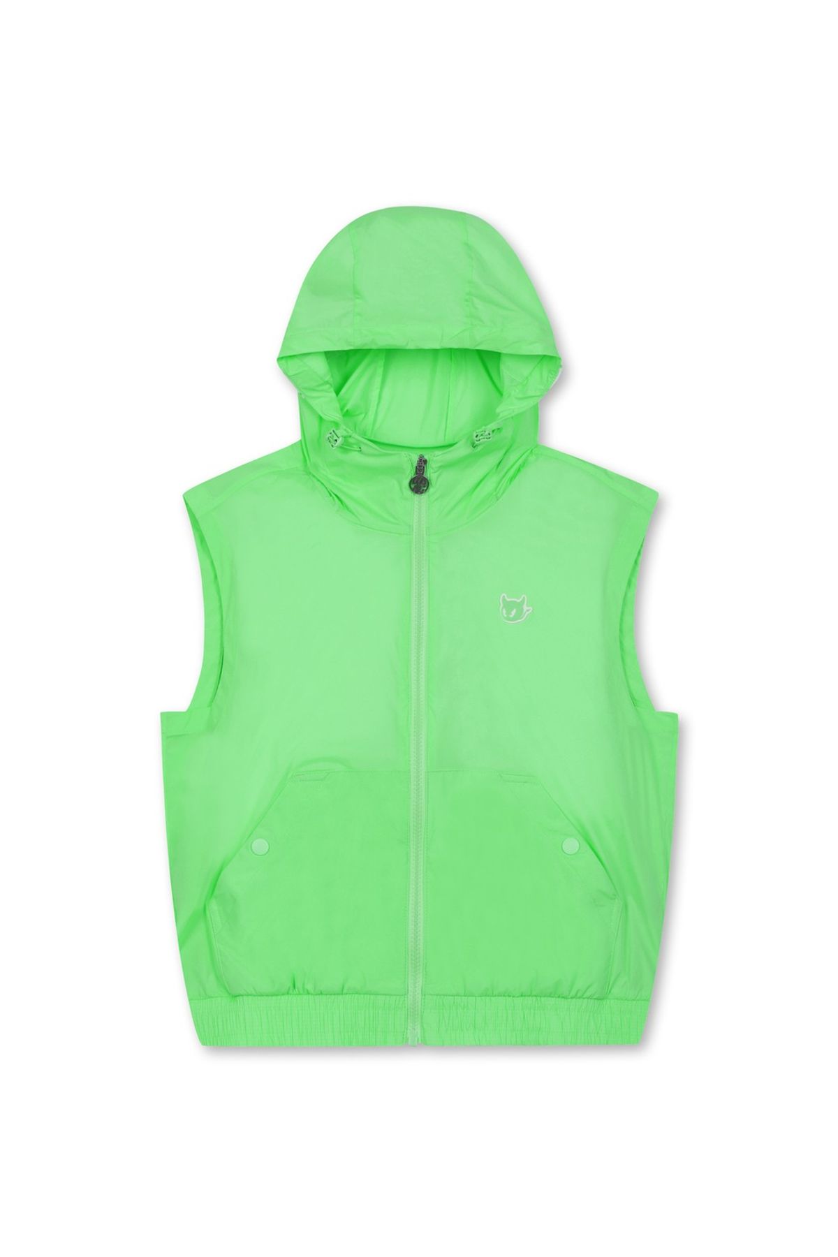 왁(WAAC) Women Light-weight Stretch Hoodie vest_WWVAM25200YGN