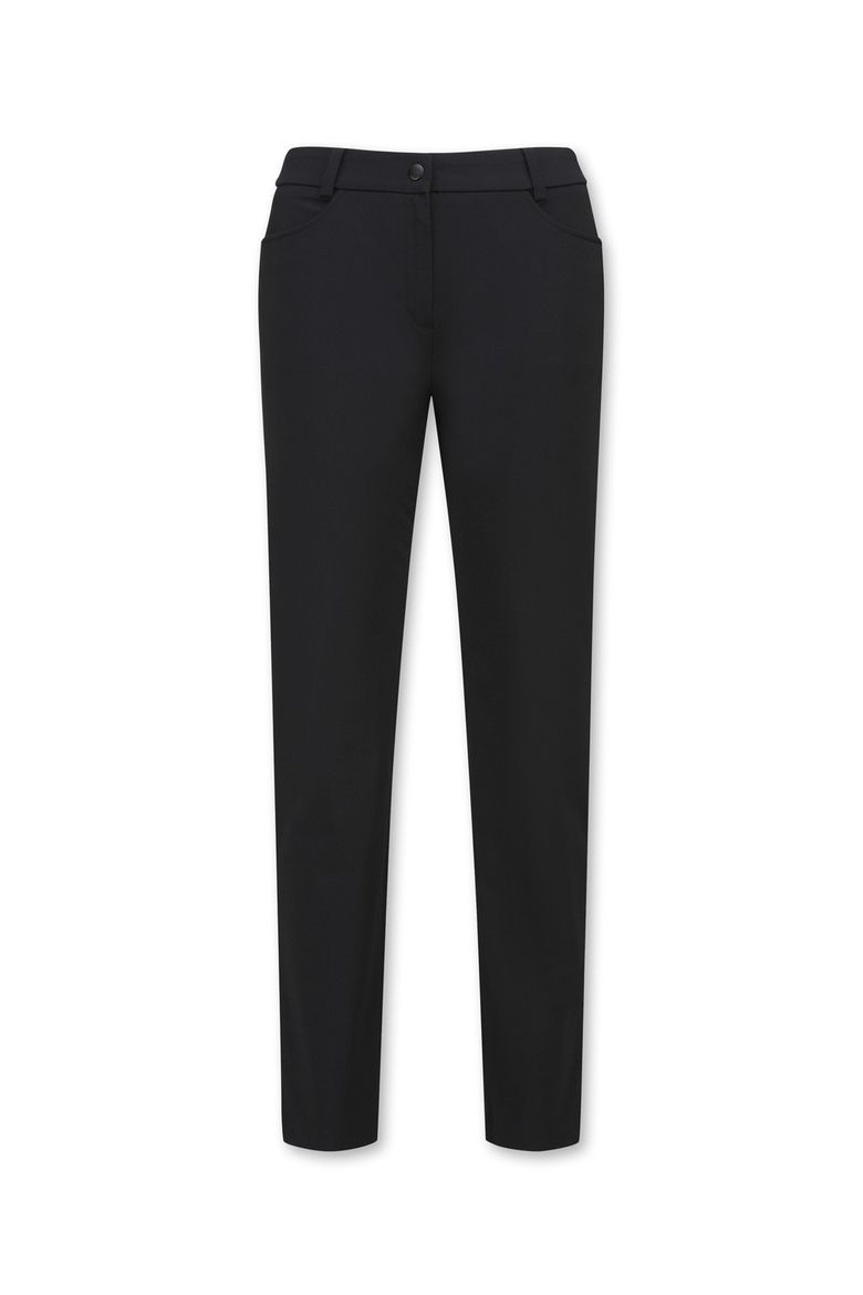 Women Slim skinny fit pants_WWPNM25200BKX