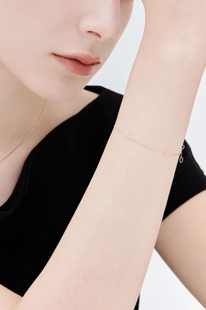 J.ESTINA ■ J.Fenella 14K Bracelet ブレスレット MUSINSA | J.ESTINA J.Fenella 14K Bracelet (JJJTBQ5B4029R47S0)