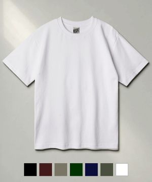 레귤러 더블코튼 무지반팔 9종 KHST1524