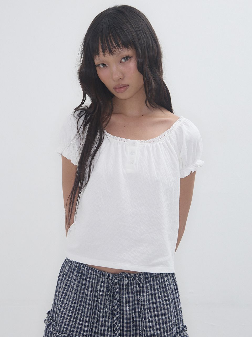 ★2025SS新作★EXPIRED GIRL★Bonnie Top EXPIRED GIRL] BONNIE TOP FLORAL – SellerWork