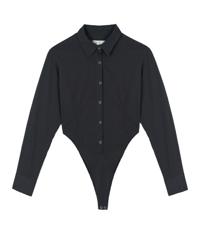 Contour Shirts Body Suit (charcoal) / 25FWJS001CH