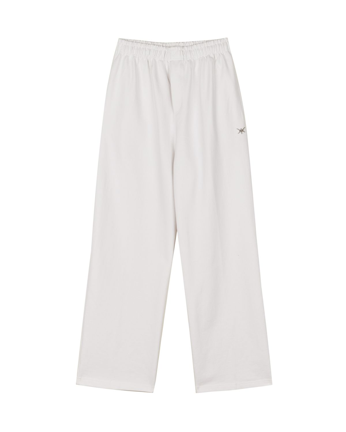 노 엑스트라 터치(NO EXTRA TOUCH) Easy Sweat Pants (white) / 25SPPT007WH