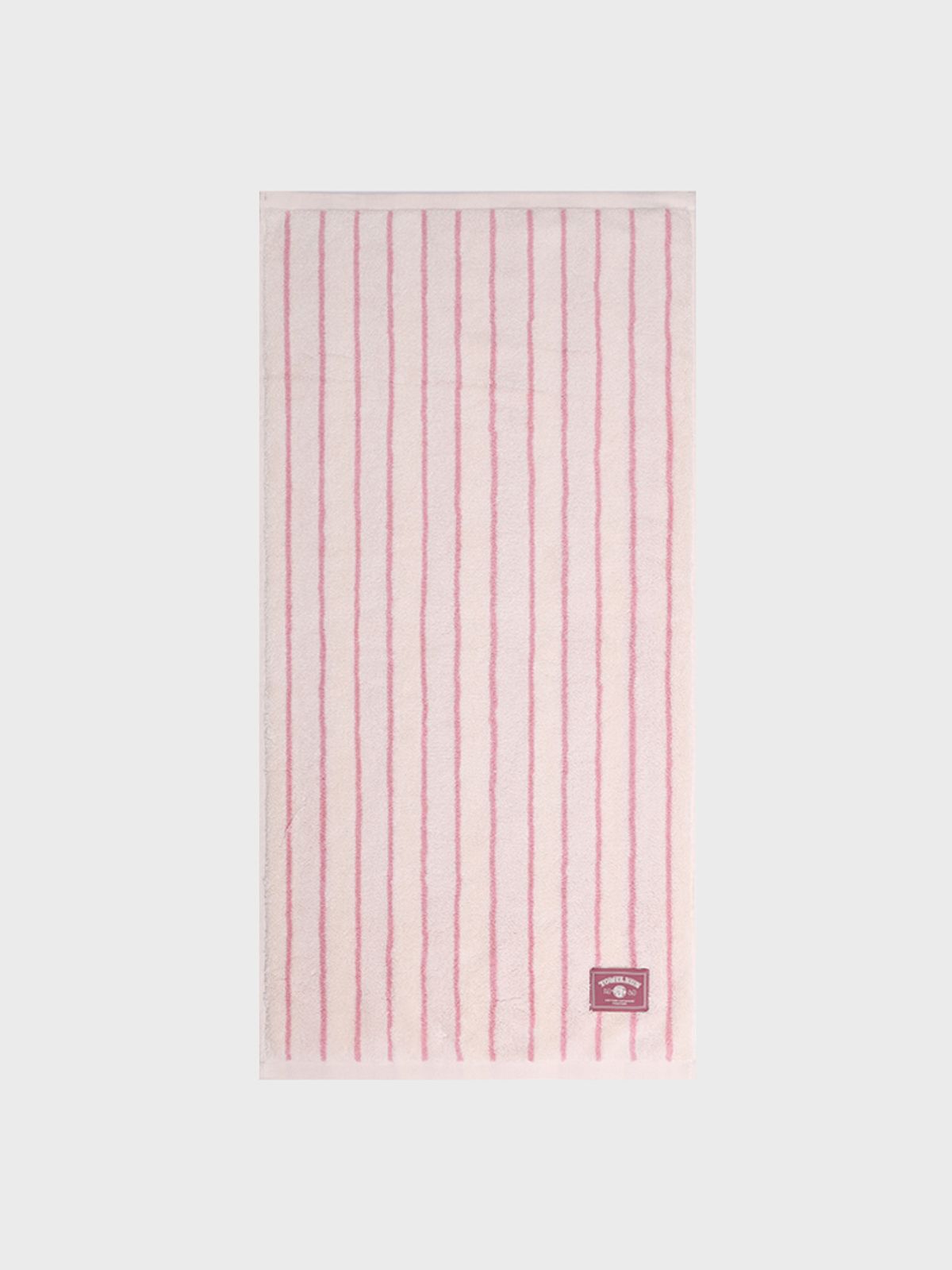 타올쿤(TOWELKUN) 페이스타월 멀티 스트라이프 - 핑크 (1P)