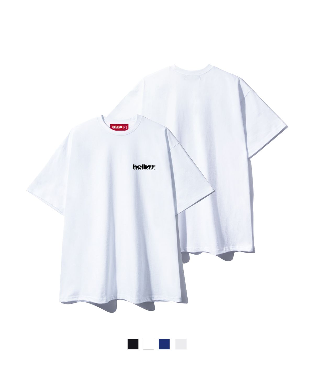 헬븐(HELLVN) H/V SIGNATURE LOGO 오버핏 반팔 (GOS2-2HVA6010)