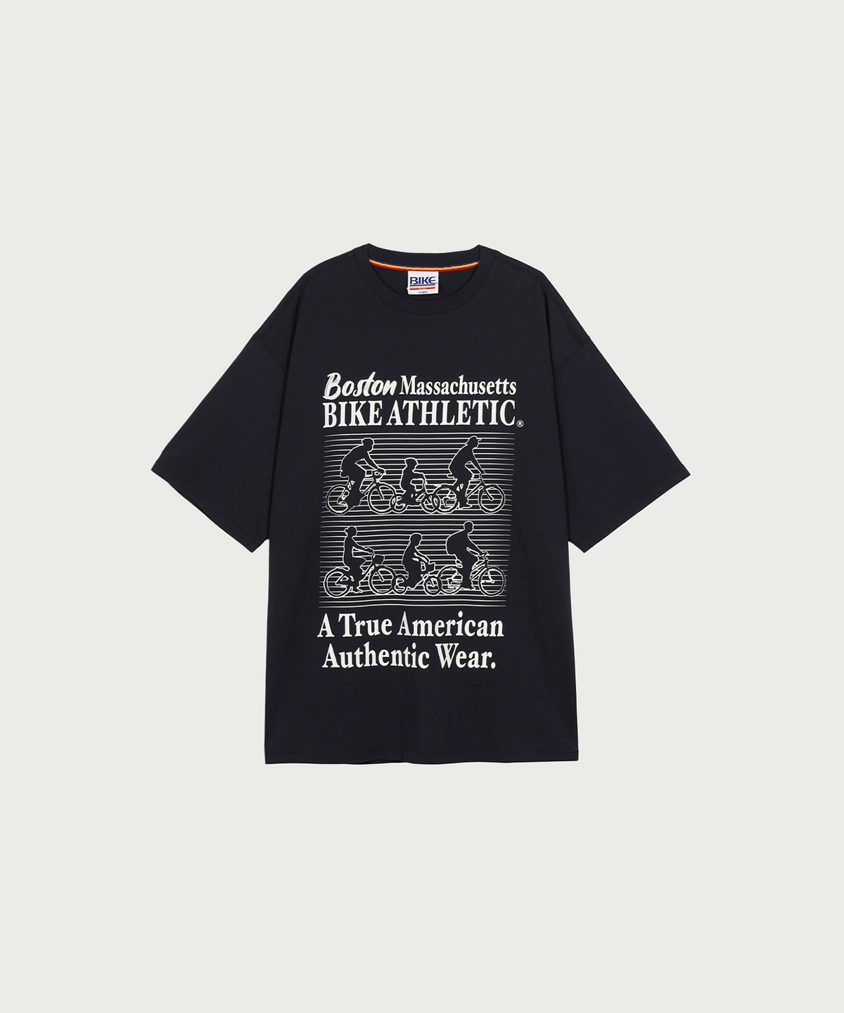 바이크(BIKE) 사이클리스트 티셔츠 네이비