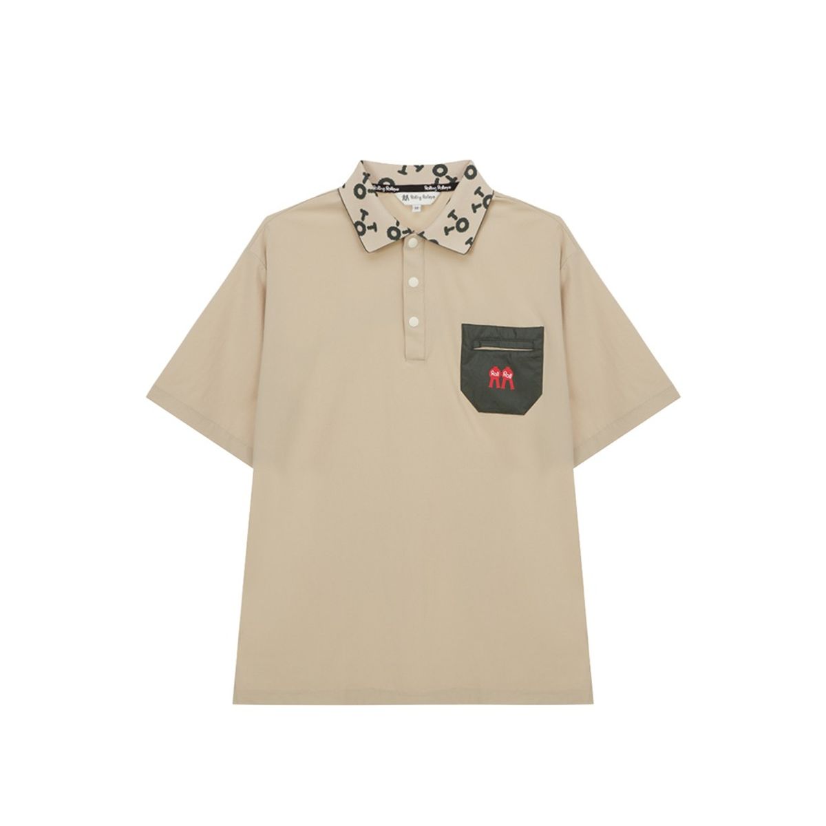 롤링롤라이(ROLLINGROLLEYE) 뉴 아르옌 카라티셔츠 New Aryen Collar Tshirt