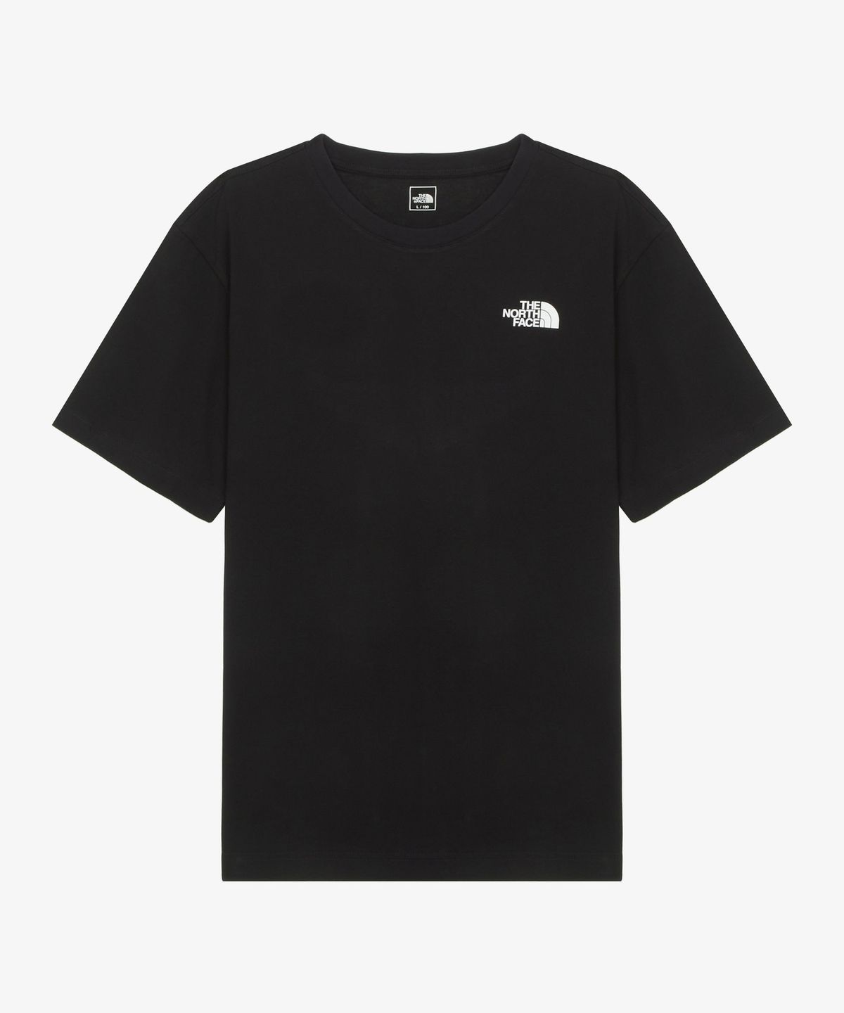 노스페이스(THE NORTH FACE) NT7UR08A 남성 코튼 베이직 반팔 티셔츠 BLACK