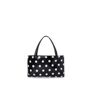 Dot tote bag_black