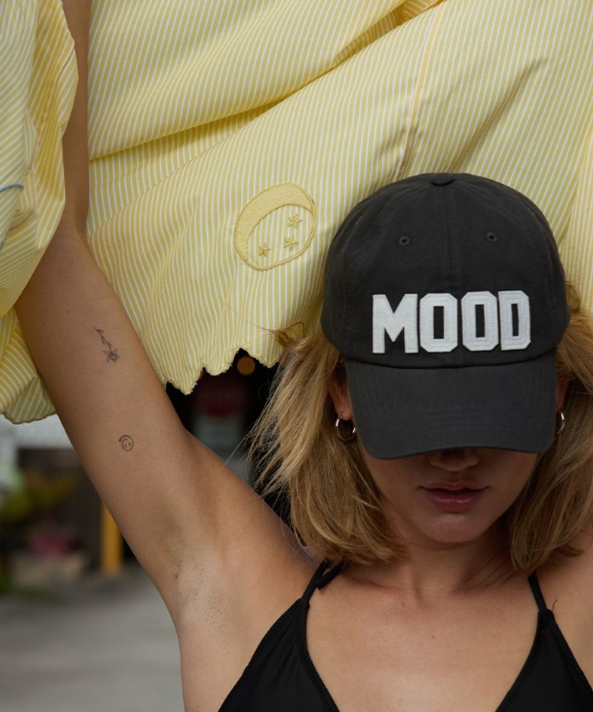 무드베러(MOODBETTER) FELT CLASSIC BALL CAP CHARCOAL