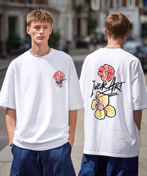 OHPxVORIN 동백 세미오버 반팔티6