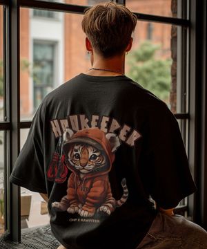 OHPxRAWFITTER4 b훅키퍼 세미오버 반팔티