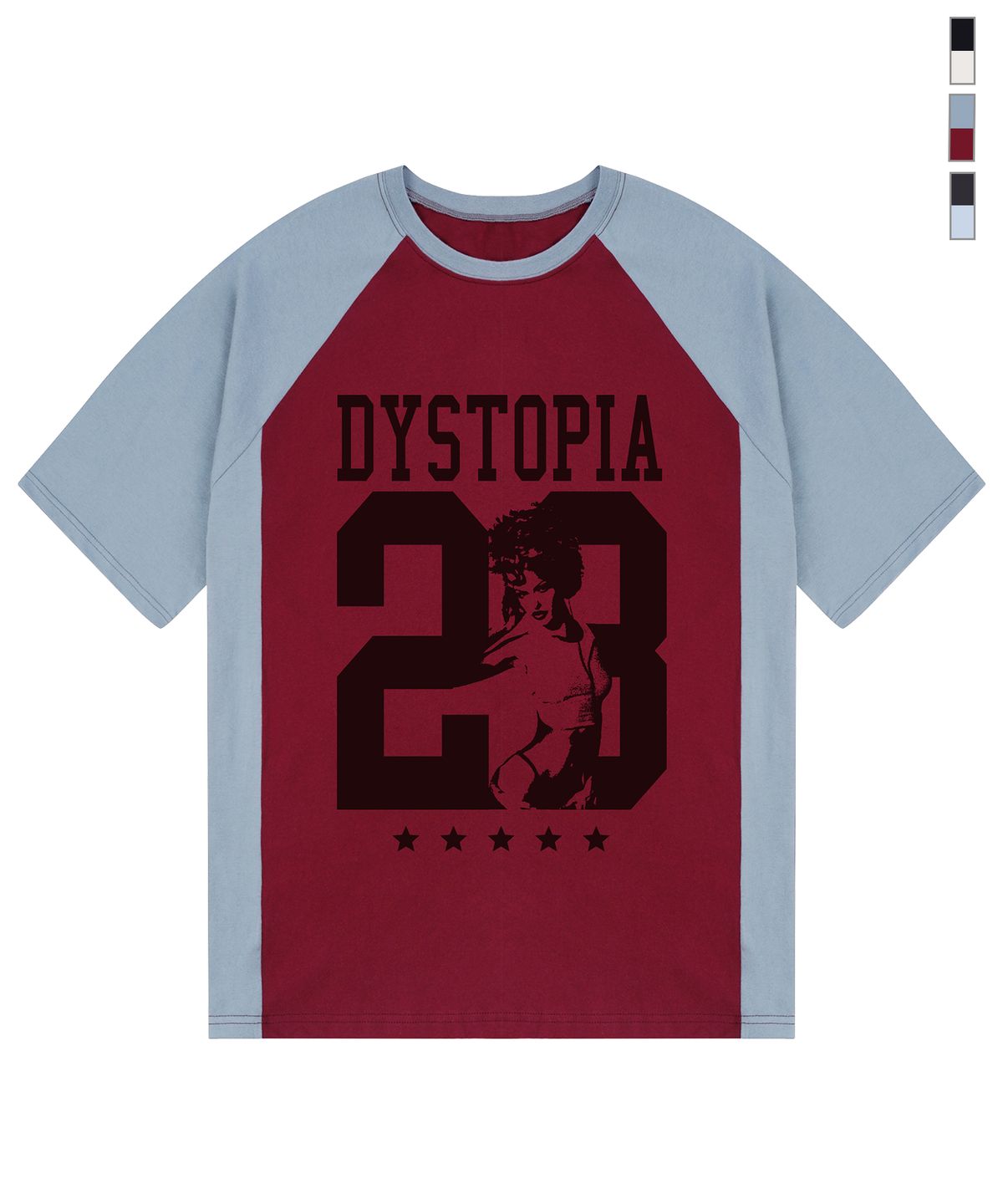 그레이버(GRAVER) [UNISEX]DYSTOPIA 래글런 반팔티_3color