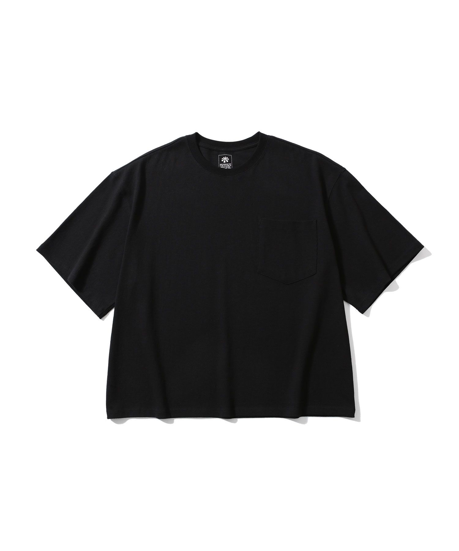 【ANGLAN】Garment Pocket Half Tee MUSINSA | ANGLAN Pocket Half Tee - Black