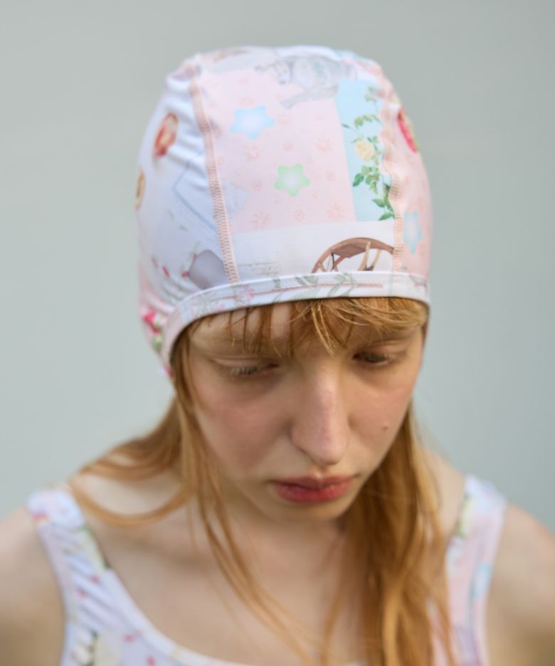 Daydream Swimcap, Pink
