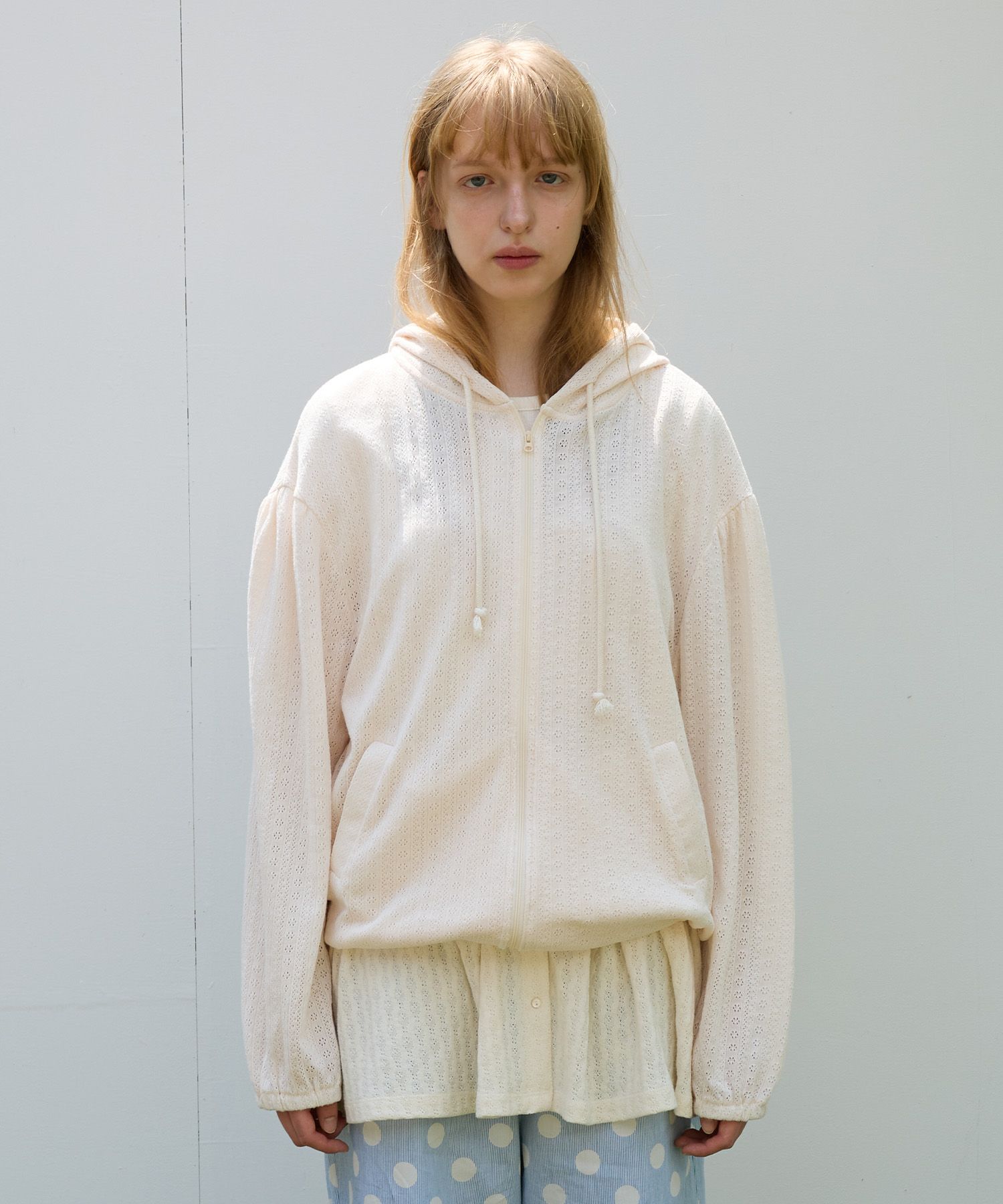 MUSINSA STANDARD LADY'S_ハイネックジップアップジャケット_2色 MUSINSA STANDARD LADY'S_クロップ半袖ブレザー_3色 (MUSINSA