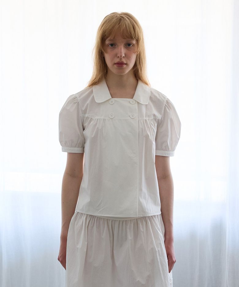 Memoir Blouse, White