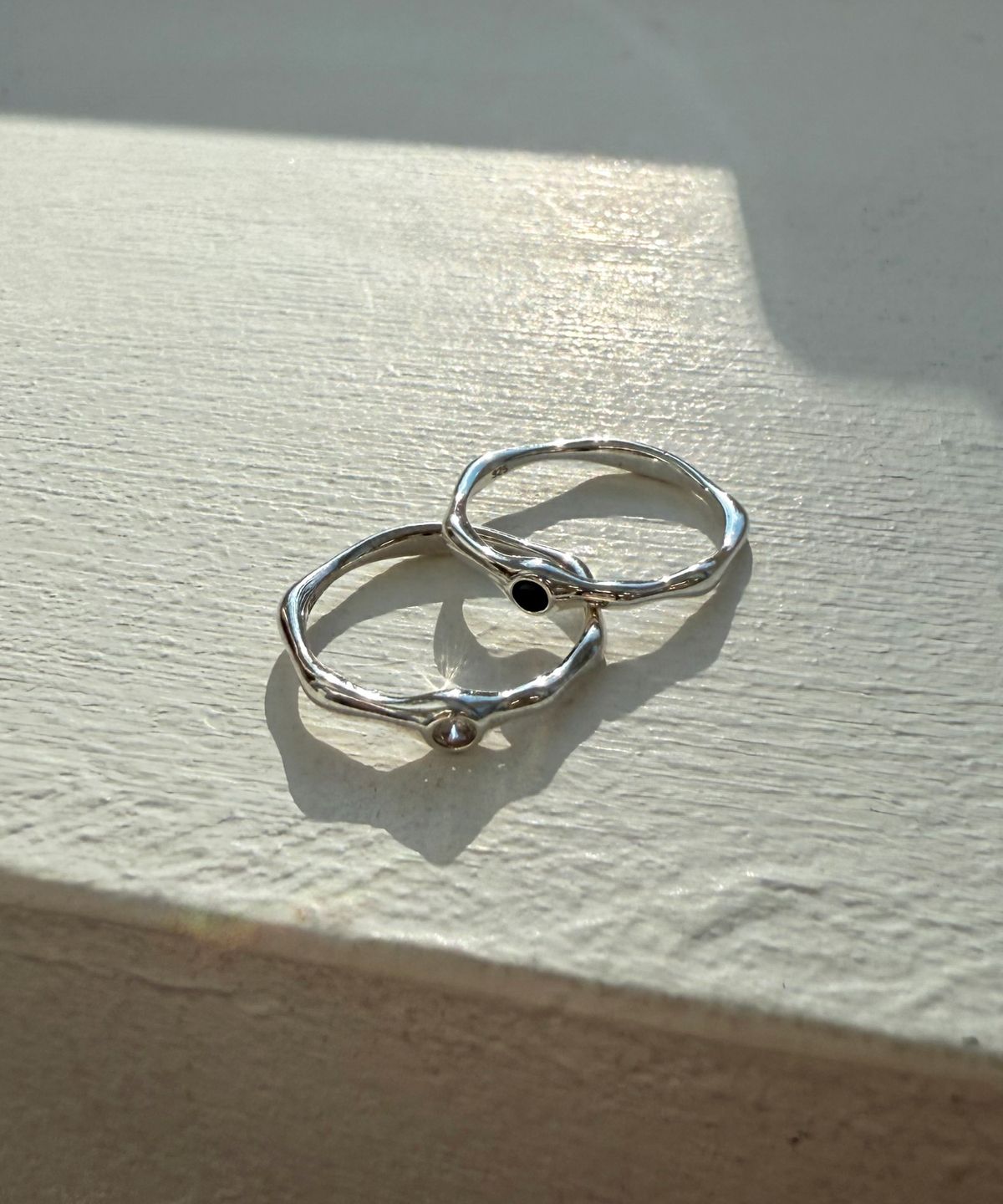바라두(BARADU) [BARADU 925] Flow bezel single ring