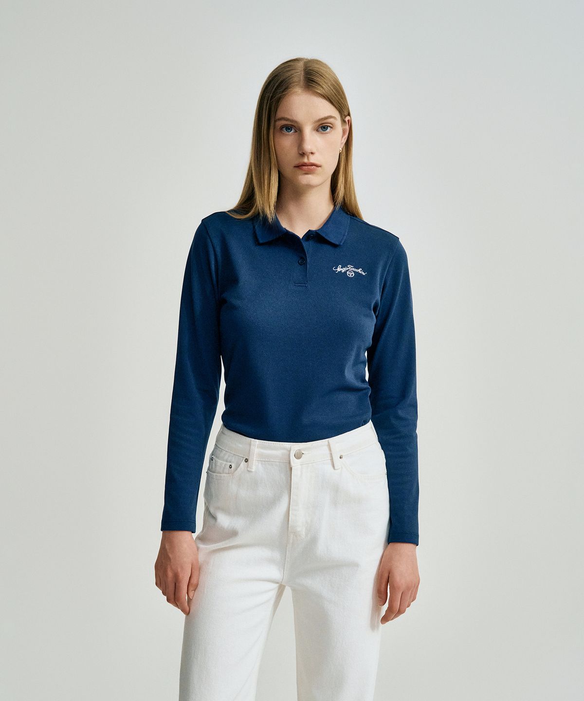 세르지오 타키니(SERGIO TACCHINI) W 타키니 모던 긴팔 폴로 (Navy)