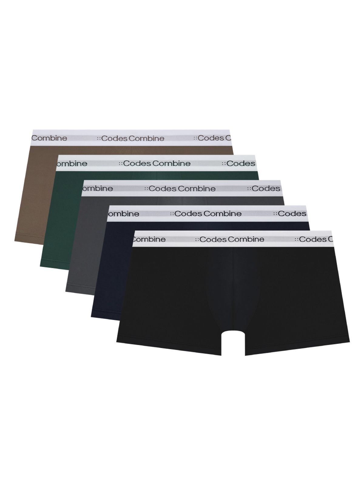 코데즈컴바인 이너웨어(CODES COMBINE INNERWEAR) 라인 밴드 쿨 드로즈 5 PACK - 2Colors