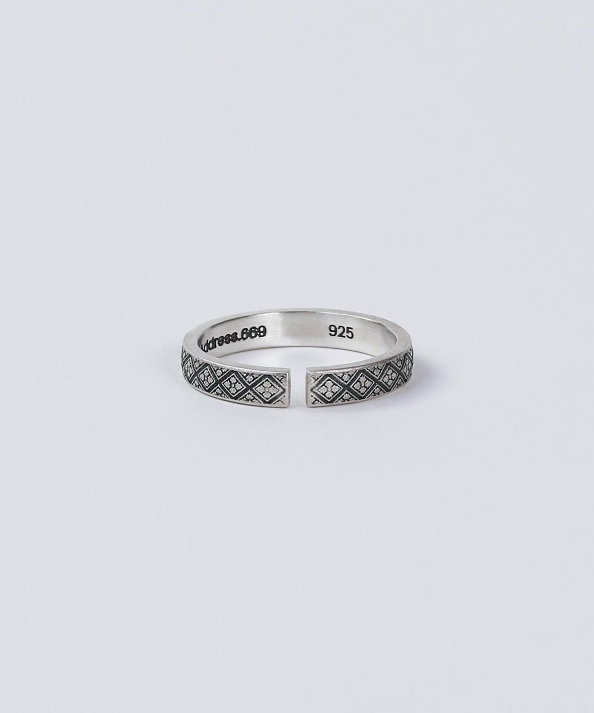 어드레스669(ADDRESS669) Floral Column Ring#1