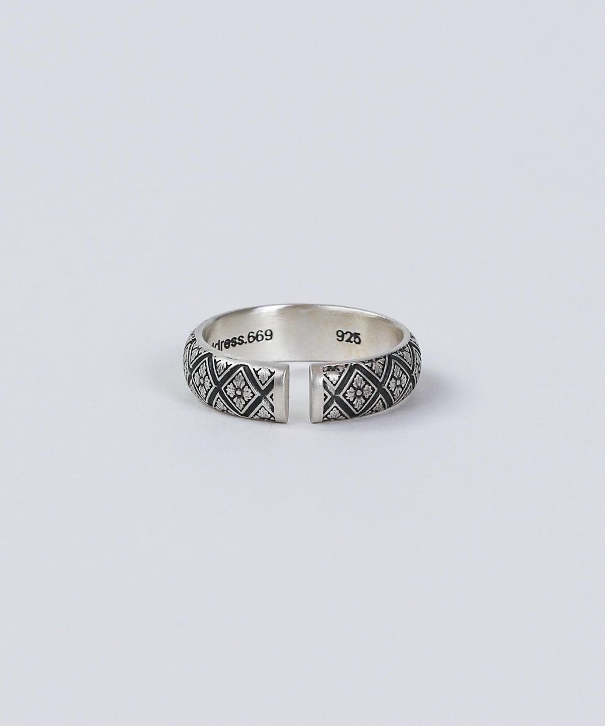 어드레스669(ADDRESS669) Floral Column Ring#2