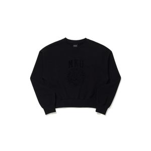 여성 M 로고 크롭 맨투맨 (MHIBH8760)