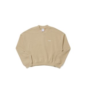 여성 V 넥 크롭 맨투맨 (MHIBH8762)